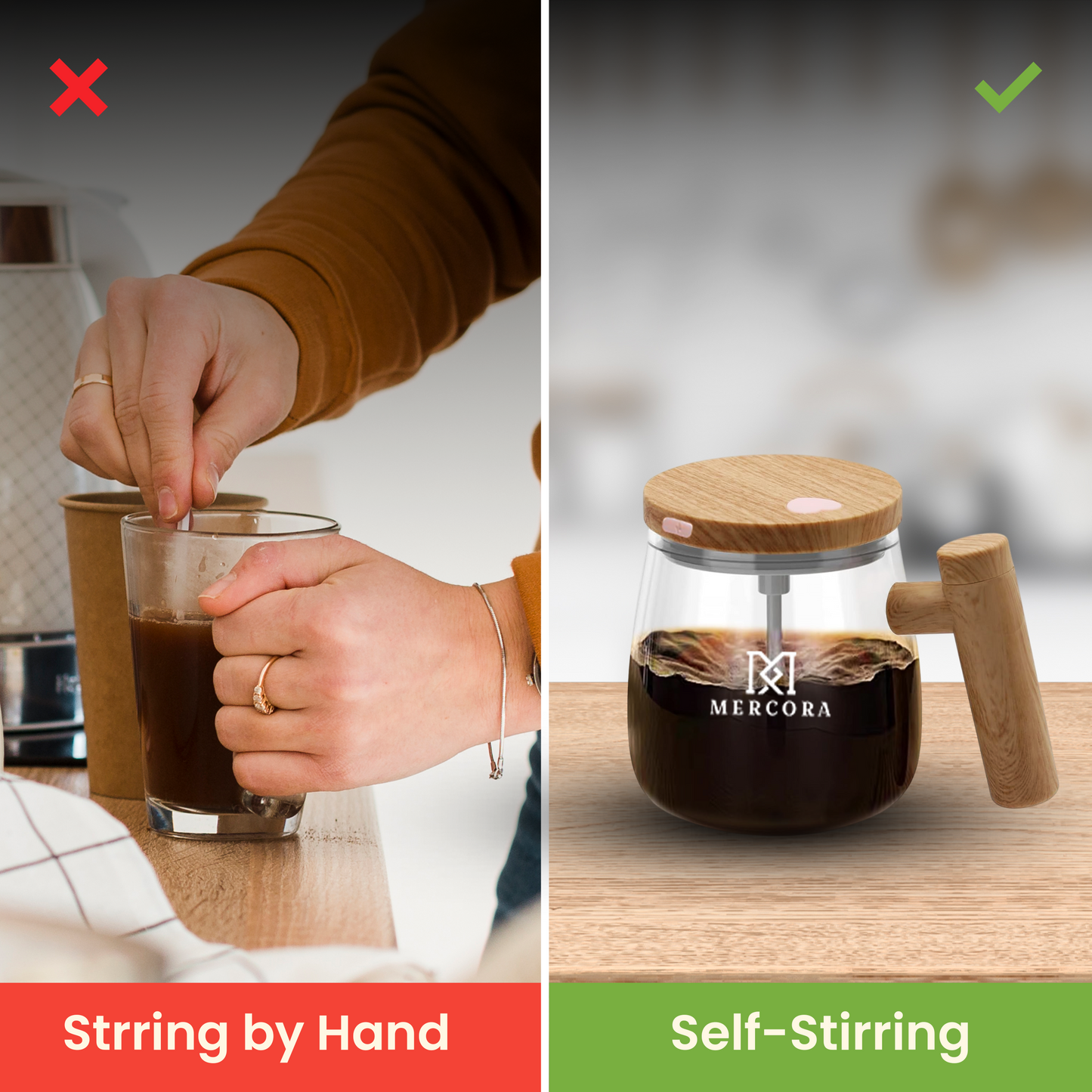 Mercora Self Stirring Mug